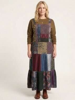 Donna Jessica Patchwork Dress